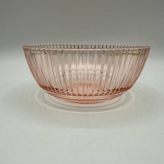 Anchor Hocking Queen Mary 6 1/8" Cereal Bowl, Pink