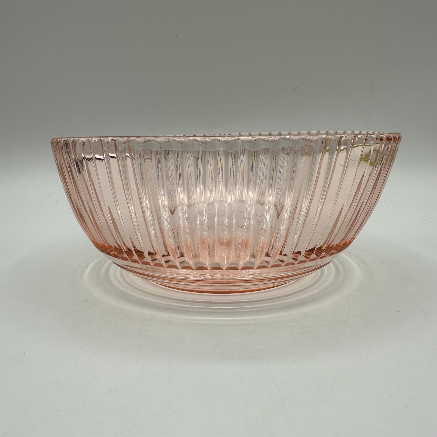 Anchor Hocking Queen Mary 6 1/8" Cereal Bowl, Pink