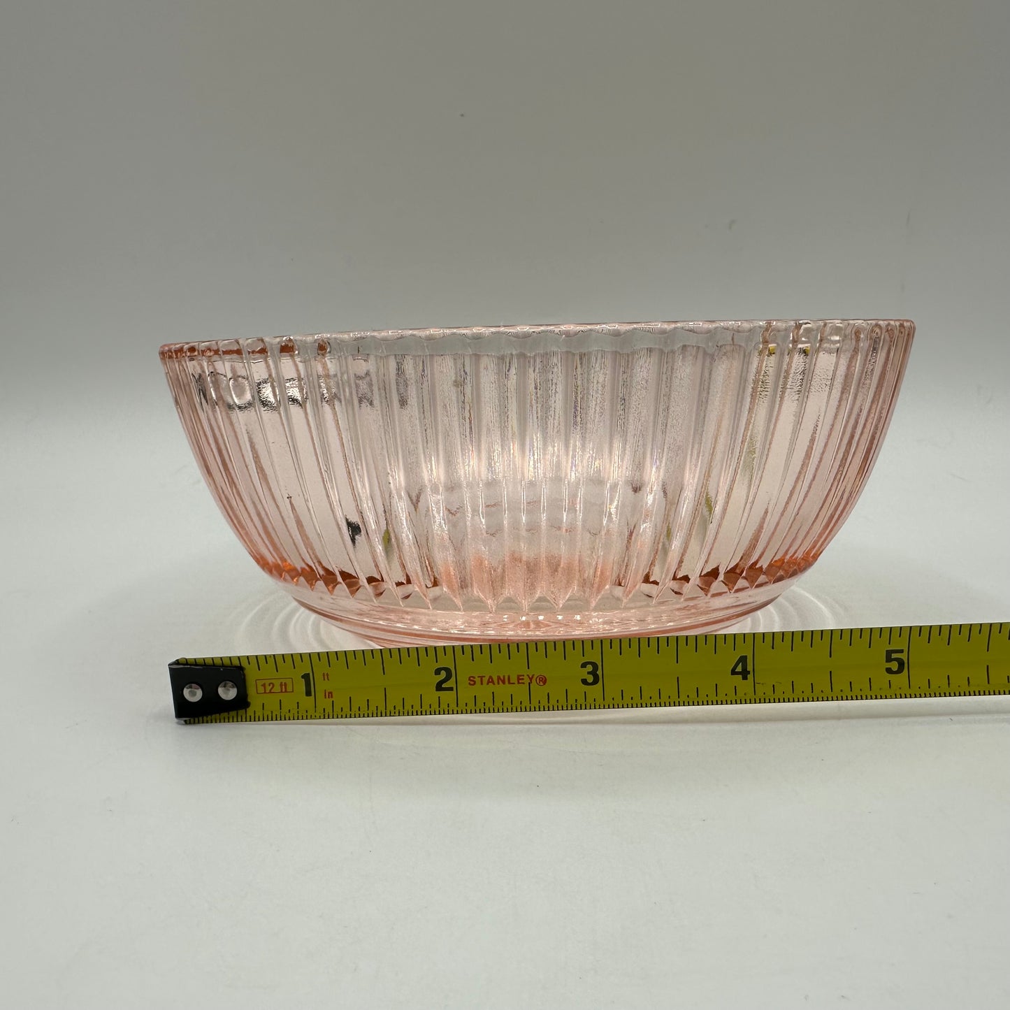 Anchor Hocking Queen Mary 6 1/8" Cereal Bowl, Pink