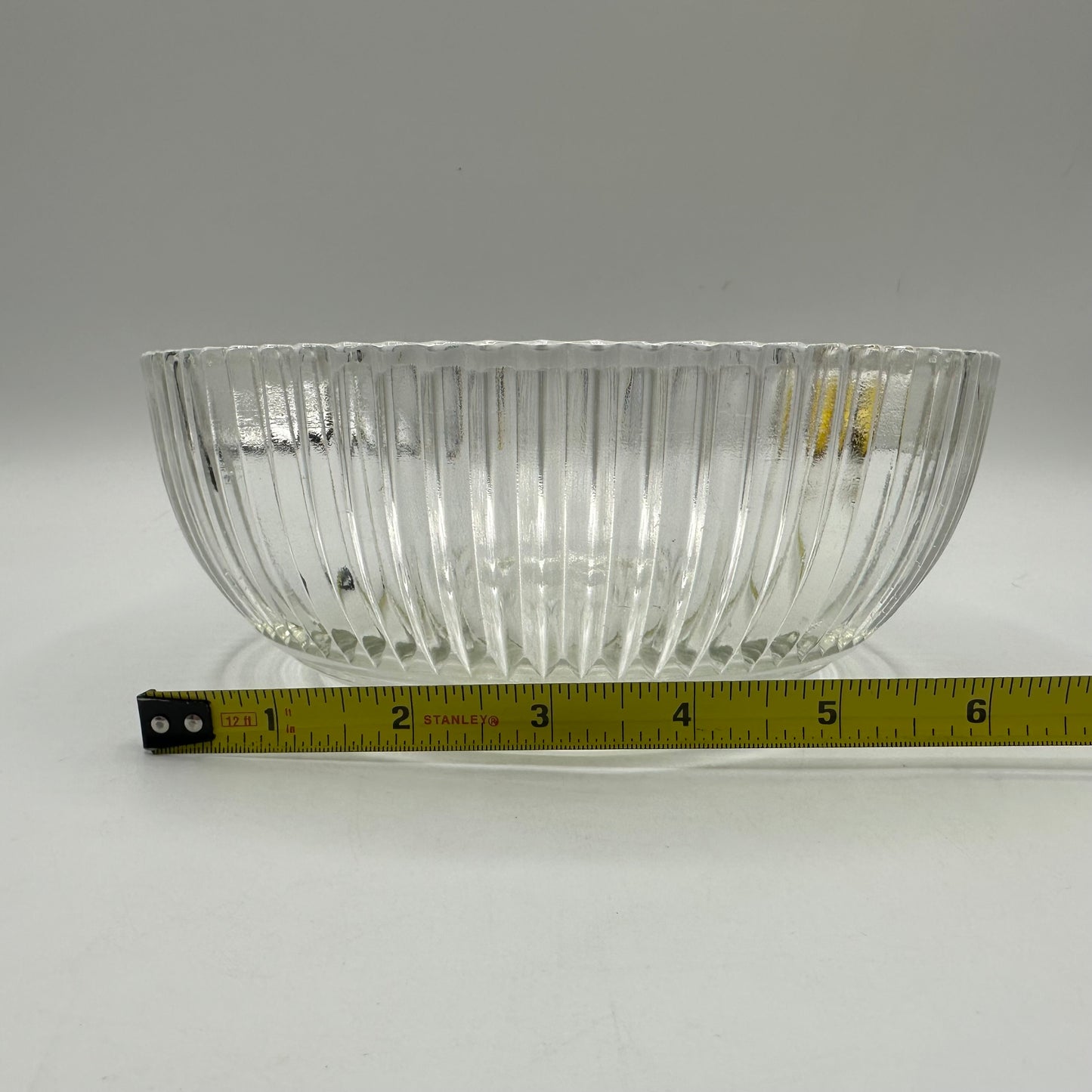 Anchor Hocking Queen Mary 7" Round Bowl, Clear
