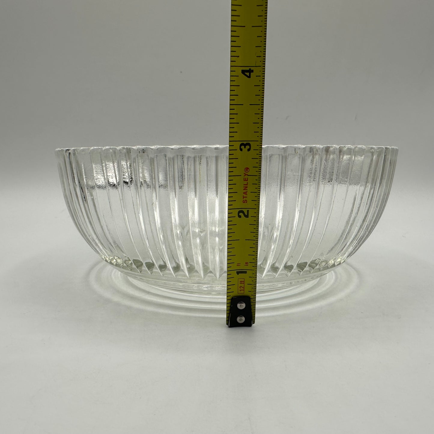 Anchor Hocking Queen Mary 7" Round Bowl, Clear