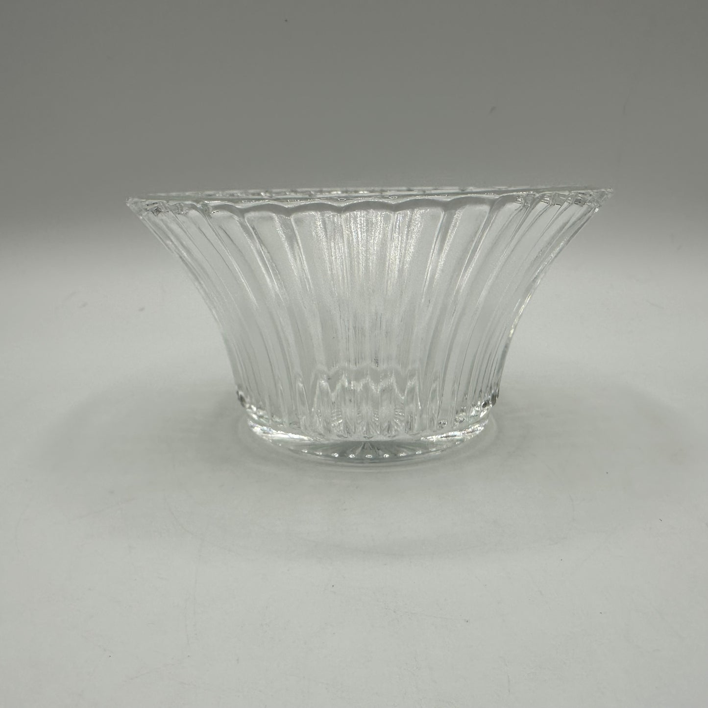 Anchor Hocking Queen Mary Mayonnaise Bowl, Clear