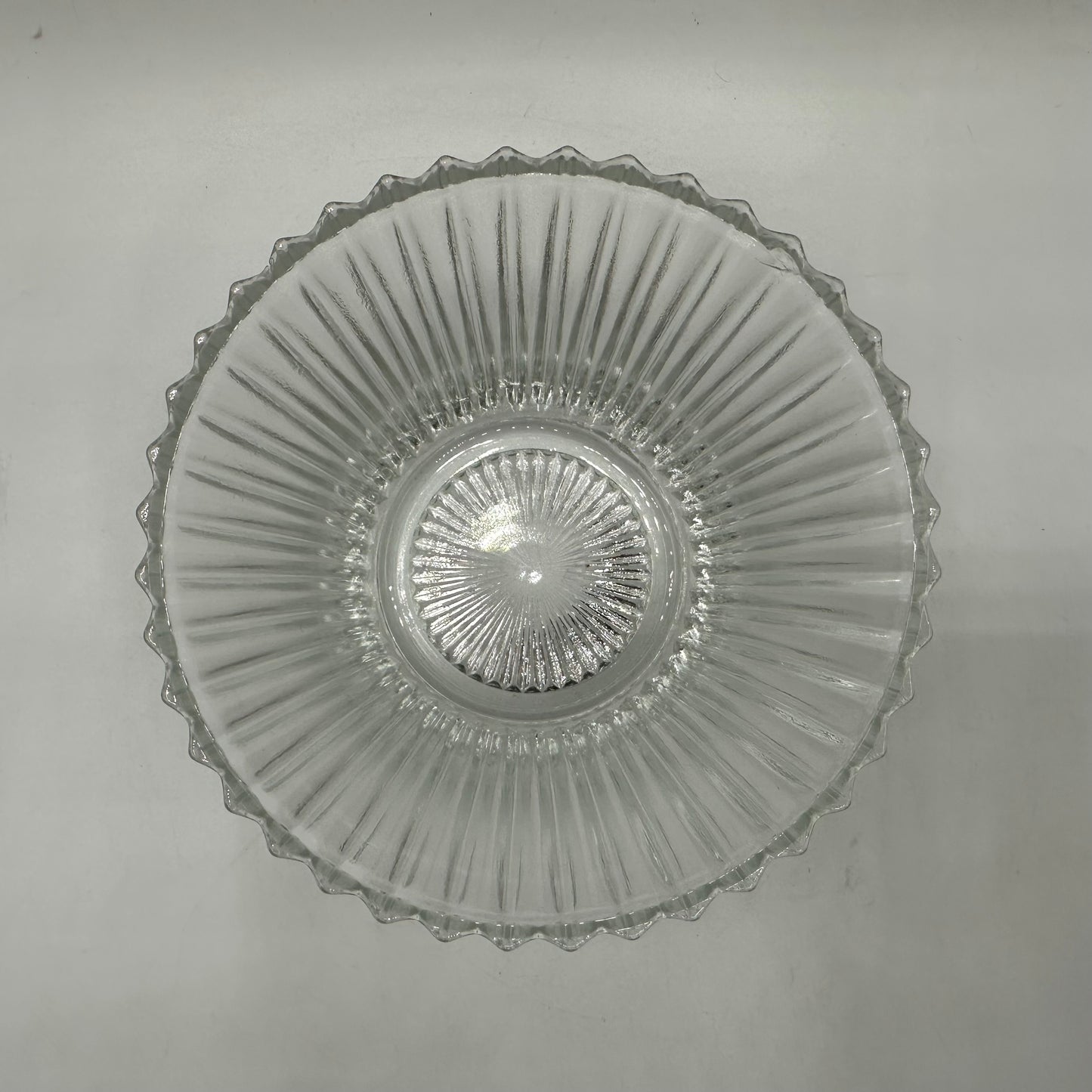 Anchor Hocking Queen Mary Mayonnaise Bowl, Clear