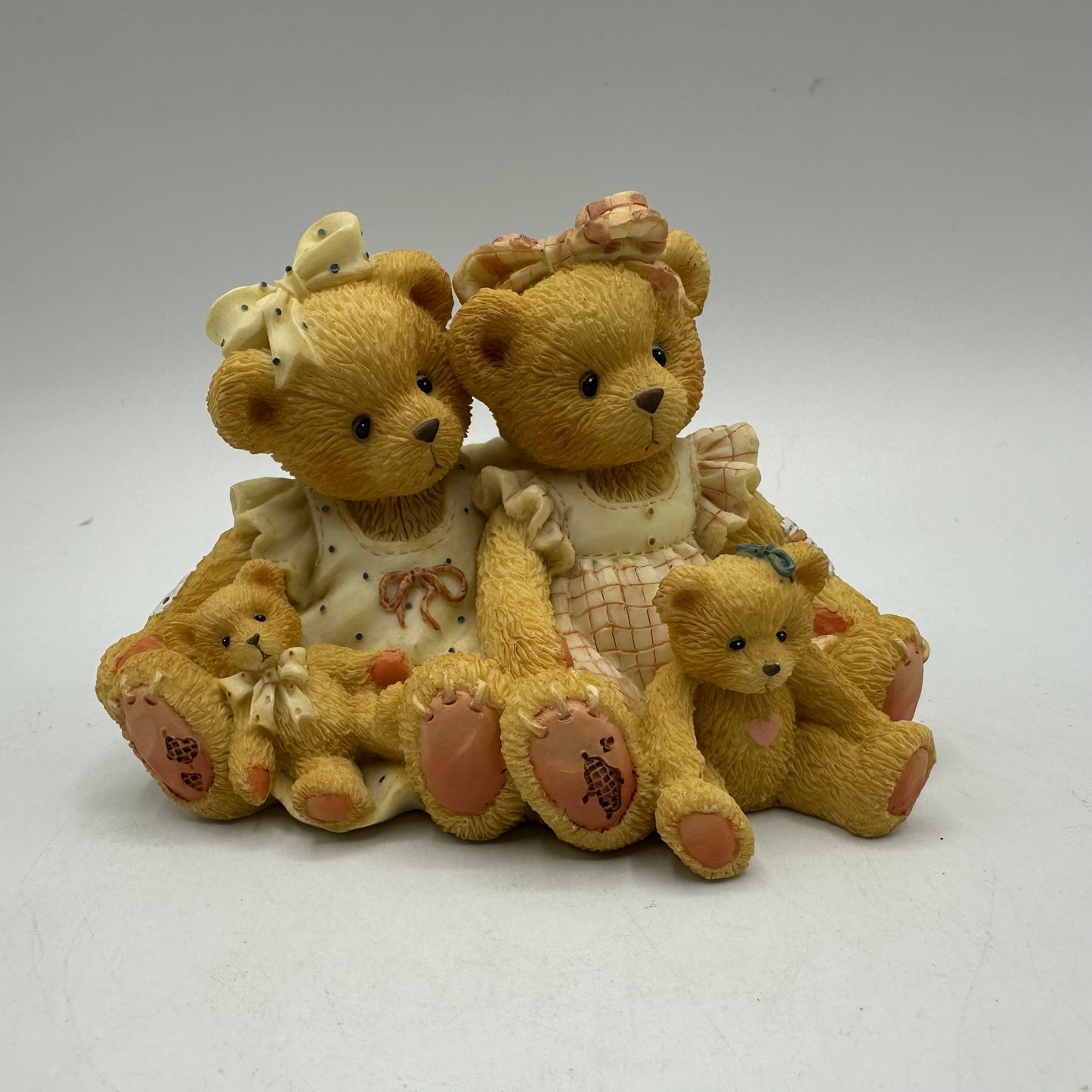 Cherished Teddies Figurine "Two Friends Mean Twice The Love"