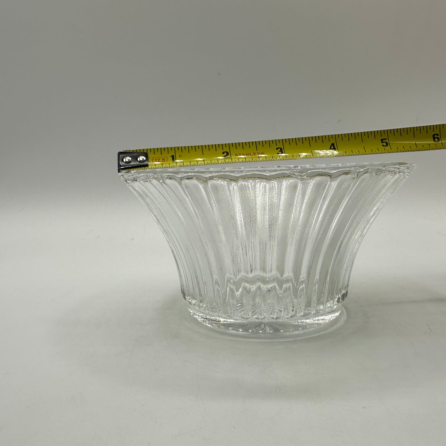 Anchor Hocking Queen Mary Mayonnaise Bowl, Clear