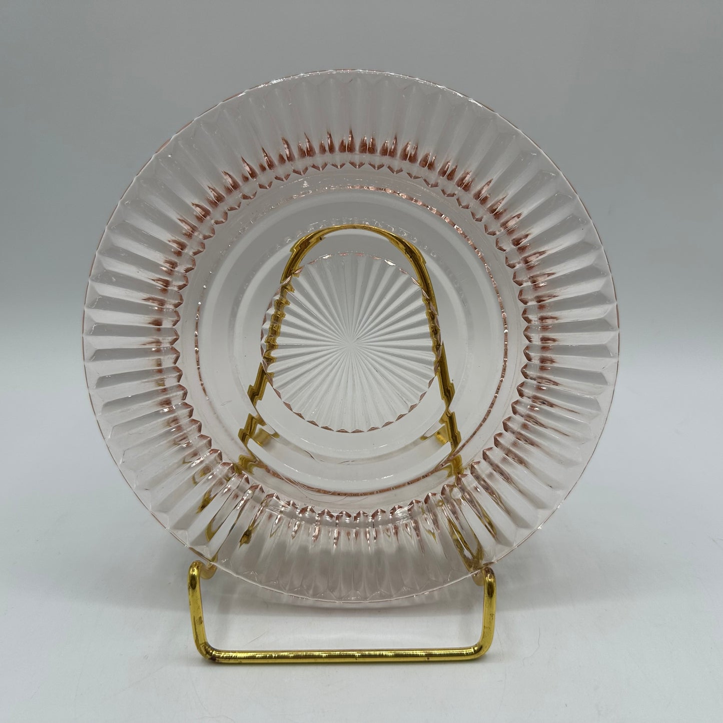 Anchor Hocking Queen Mary 6 5/8" Bread & Butter Plate, Pink
