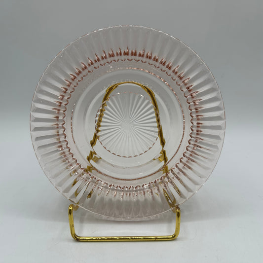 Anchor Hocking Queen Mary 6 5/8" Bread & Butter Plate, Pink