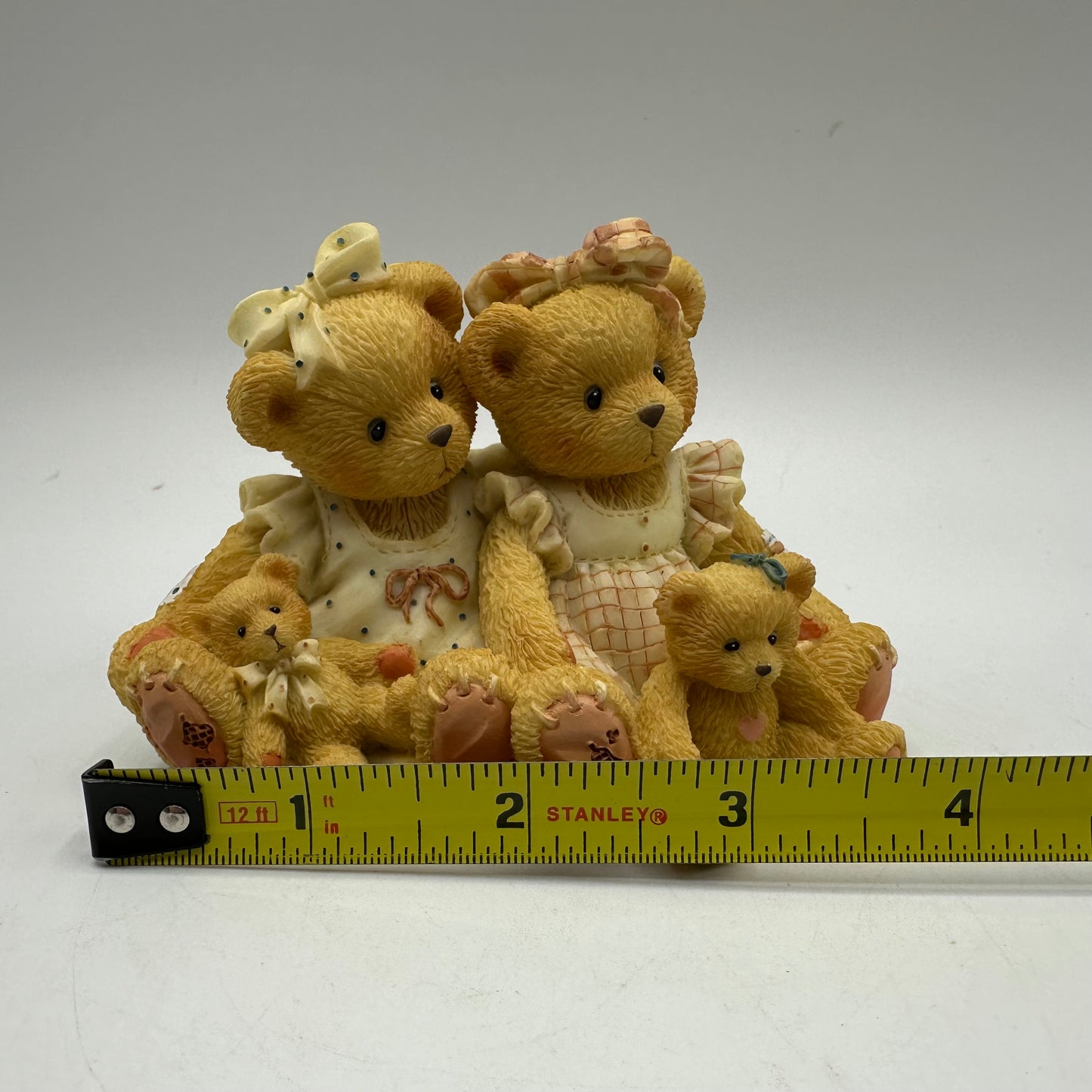 Cherished Teddies Figurine "Two Friends Mean Twice The Love"