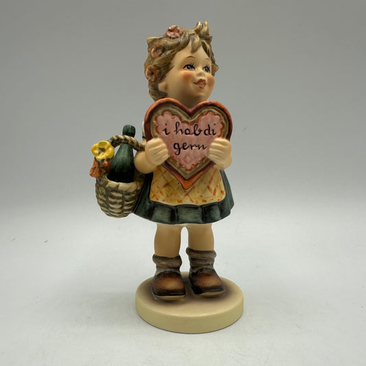 Goebel Hummel Figurine Collectors Club 1972 Valentine Gift