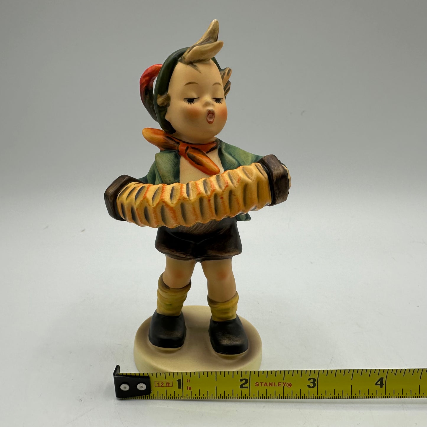 Goebel Hummel Figurine "Accordian Boy" 5 1/4" TMK-5