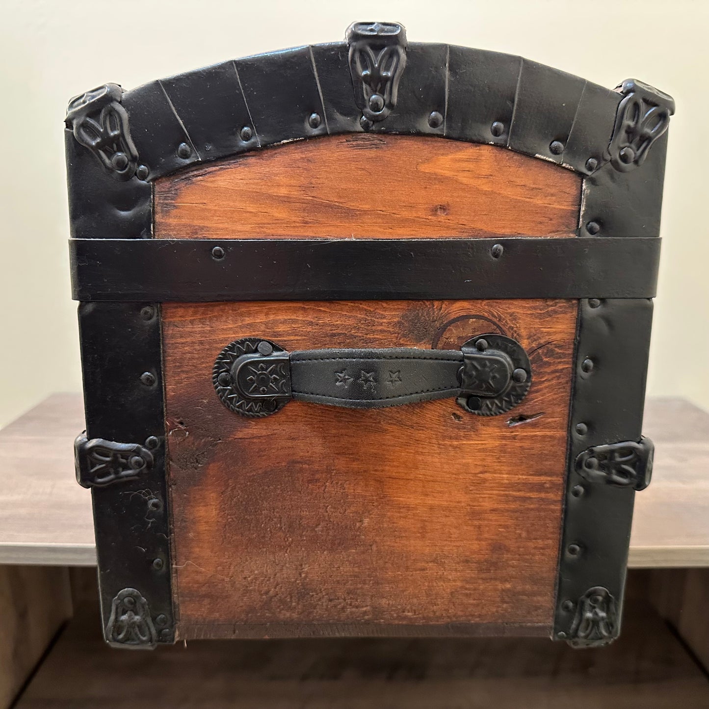 Antique Dome Steamer Doll Trunk with Insert