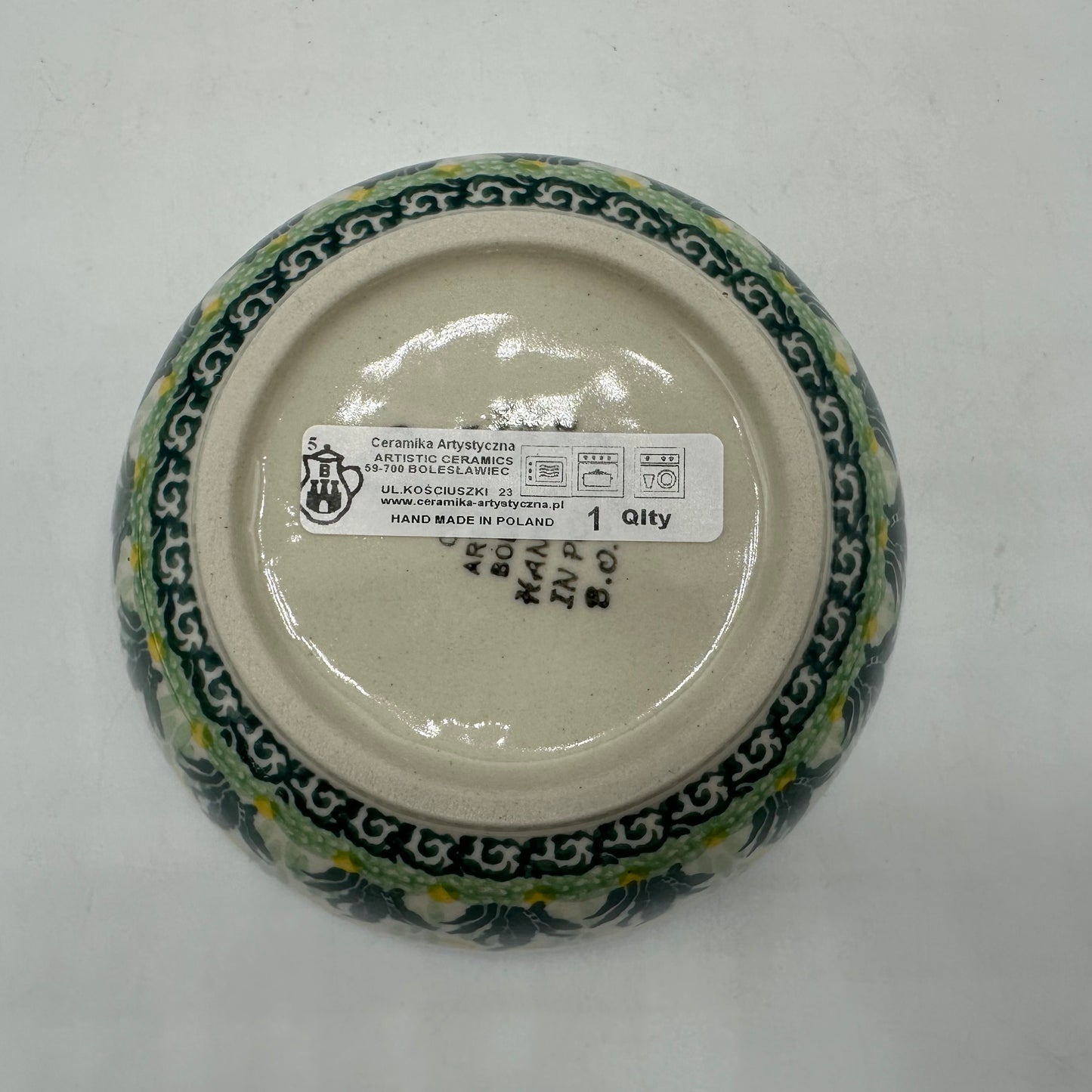 Ceramika Artystyczna 5" Bowl, Summer Meadow