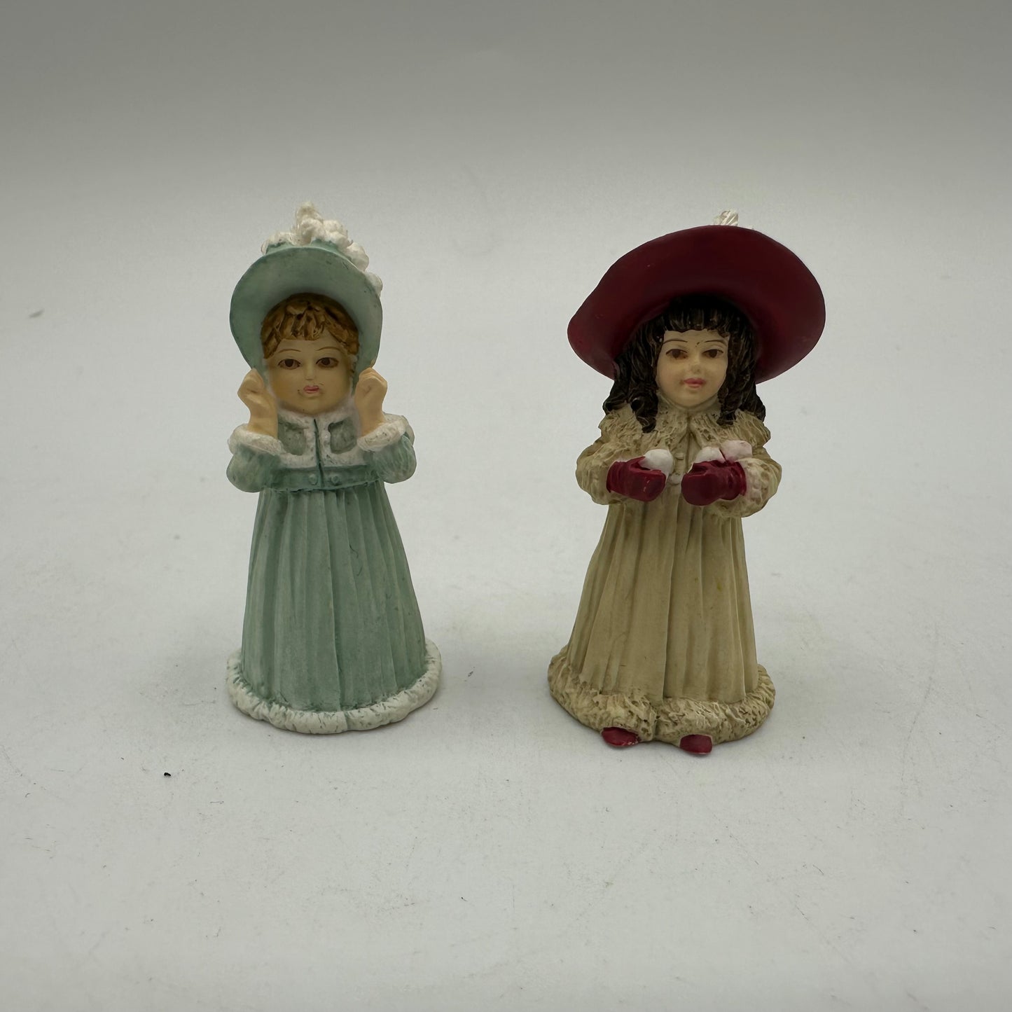 Mini Maud Humphrey Bogart Figurines, Lot of 2