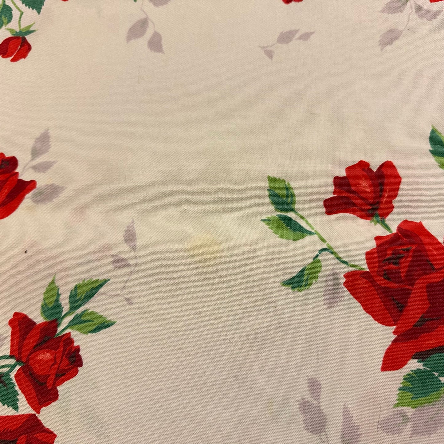 Rose Tablecloth, 42 X 46