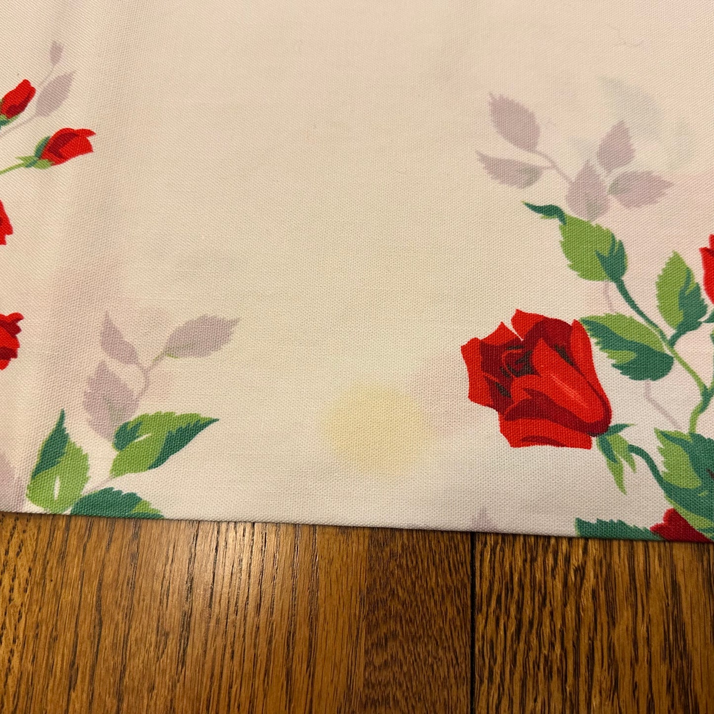 Rose Tablecloth, 42 X 46