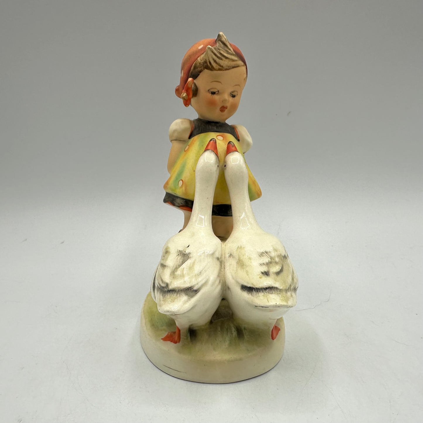 Goebel Hummel Figurine "Goose Girl" TMK-2 Full Bee 5"