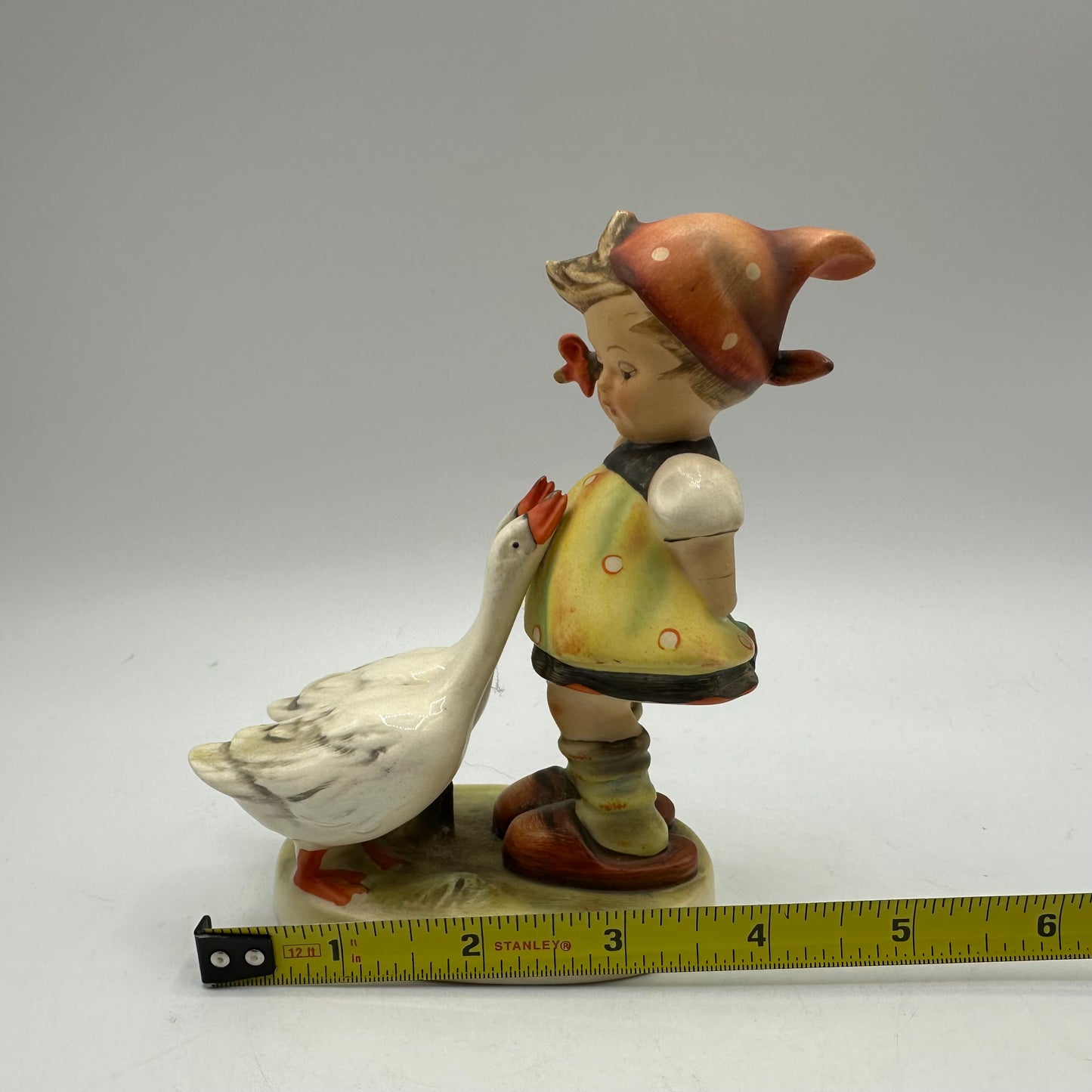 Goebel Hummel Figurine "Goose Girl" TMK-2 Full Bee 5"