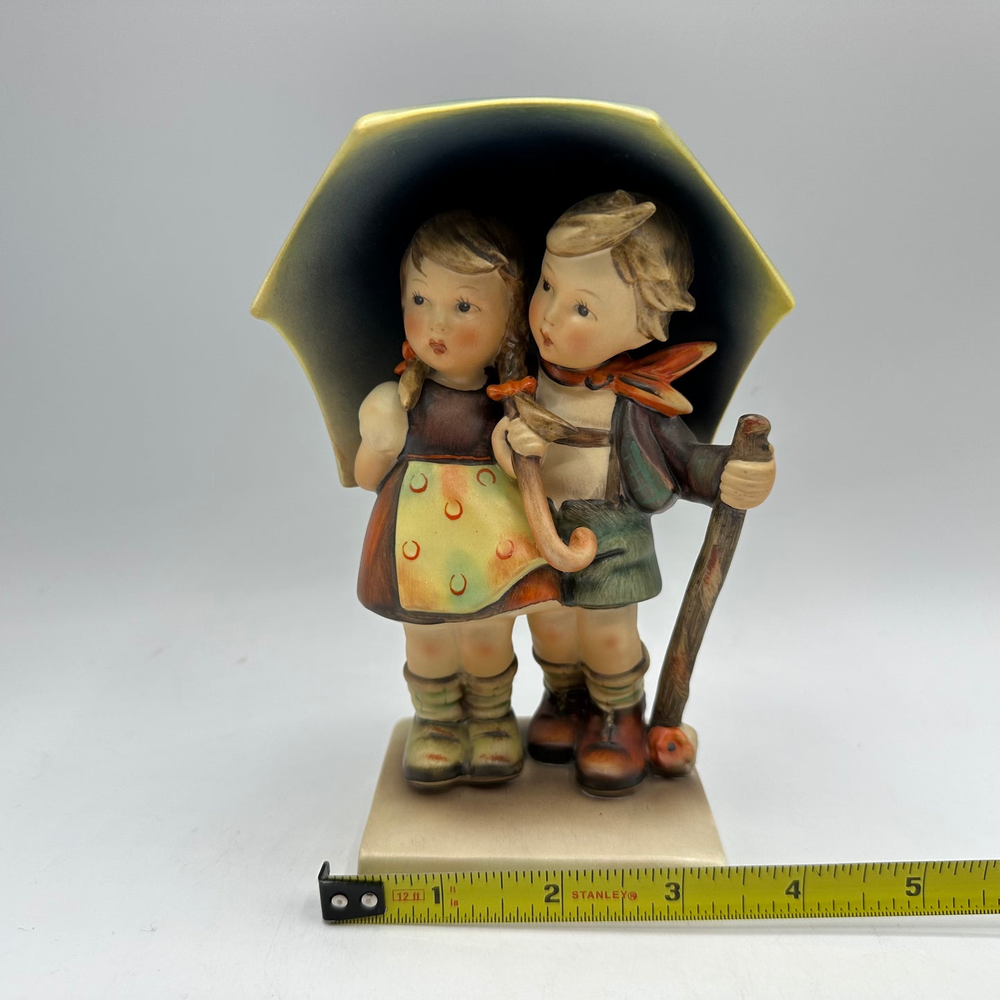 Goebel Hummel Figurine "Stormy Weather" TMK-2 Full Bee