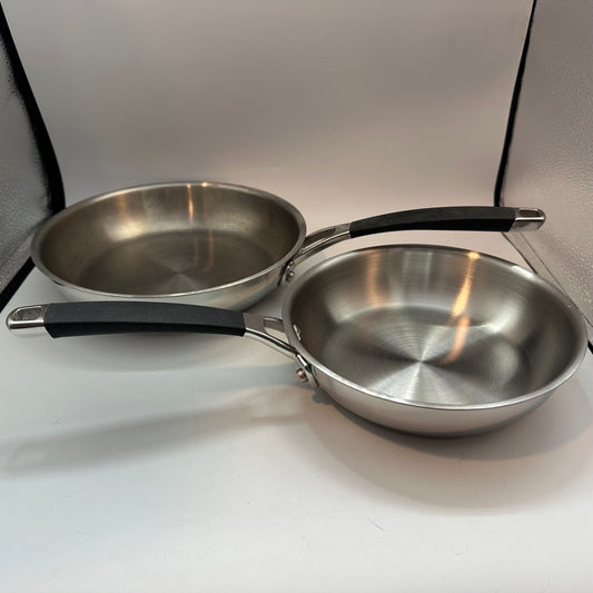 Kenmore Stainless Steel 8" & 10" Frying Pan