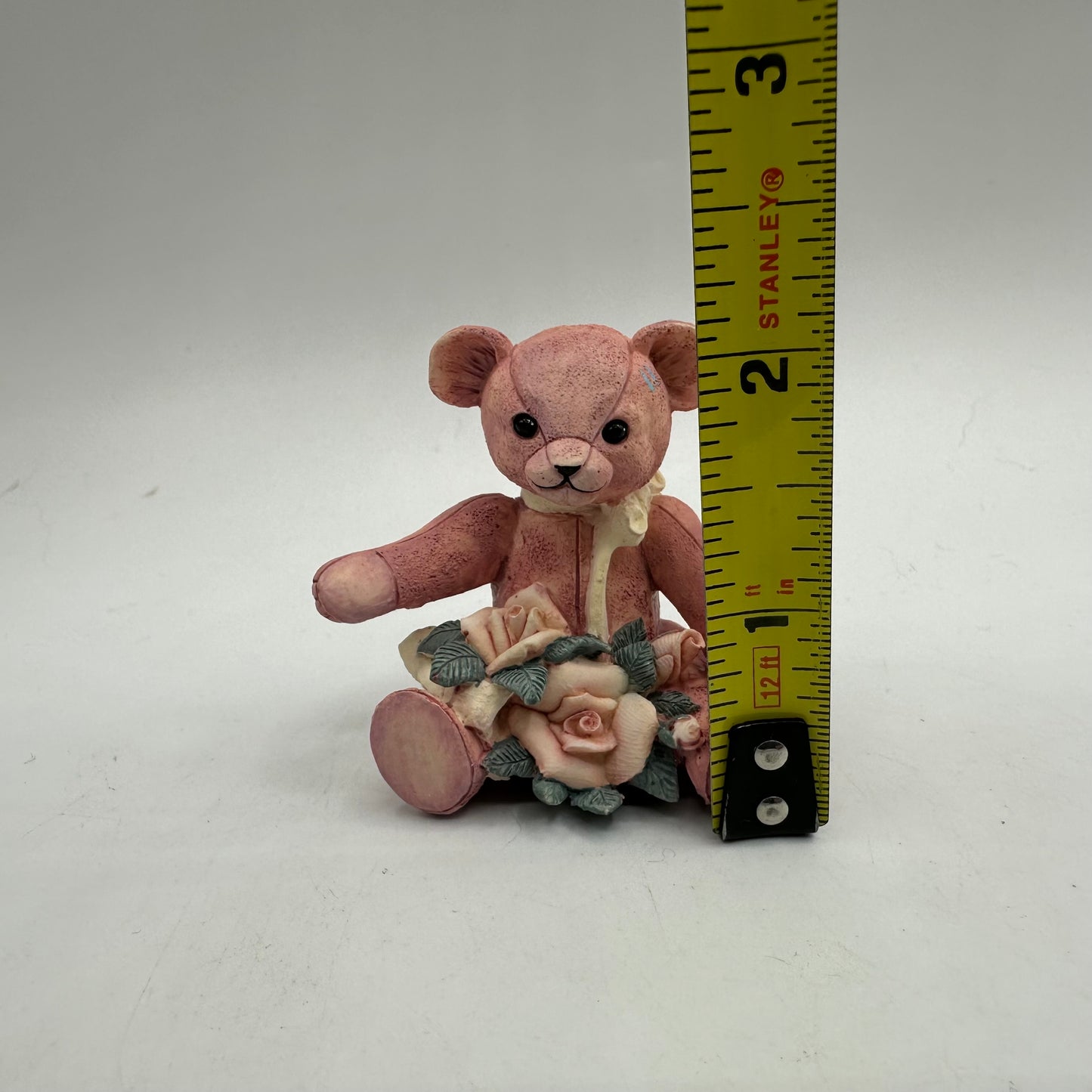 Jan Hagara Toy Mini Figurine "Hannah's Rose Bear" #11358