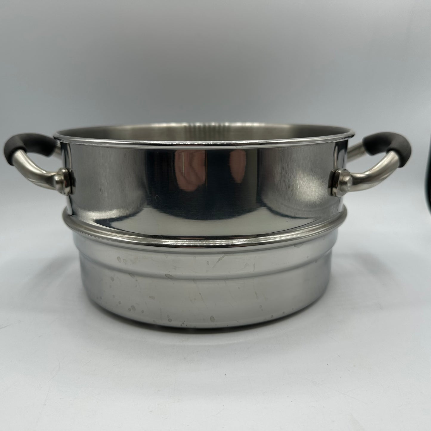 Kenmore Stainless Steel 4 Qt Stock Pot With Steamer Insert