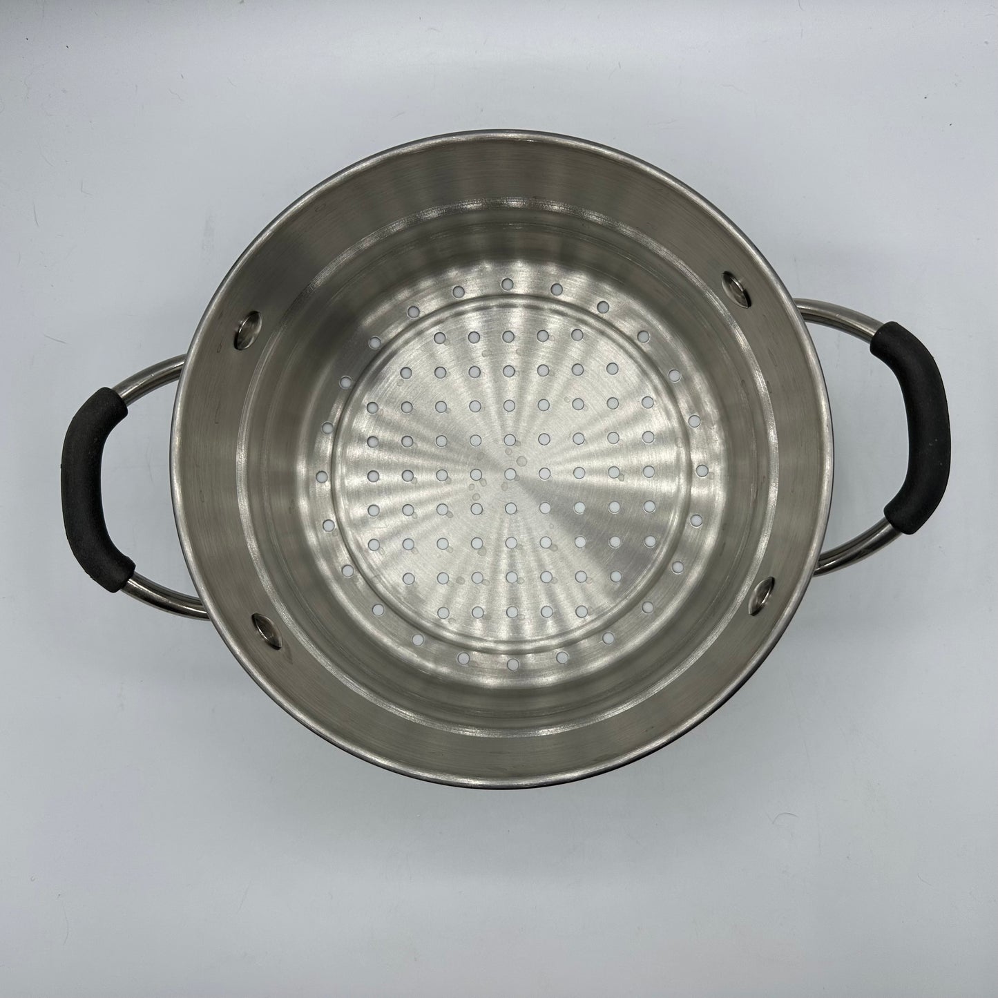 Kenmore Stainless Steel 4 Qt Stock Pot With Steamer Insert