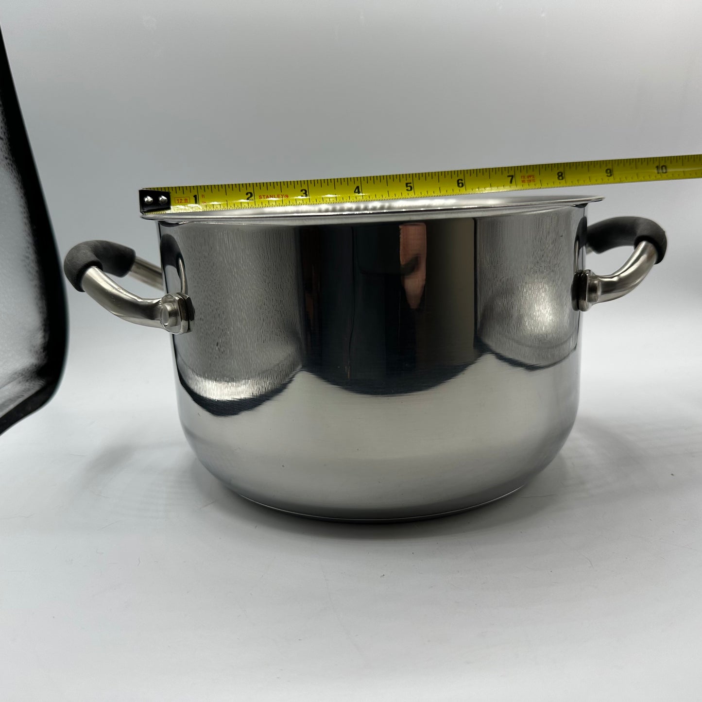 Kenmore Stainless Steel 4 Qt Stock Pot With Steamer Insert