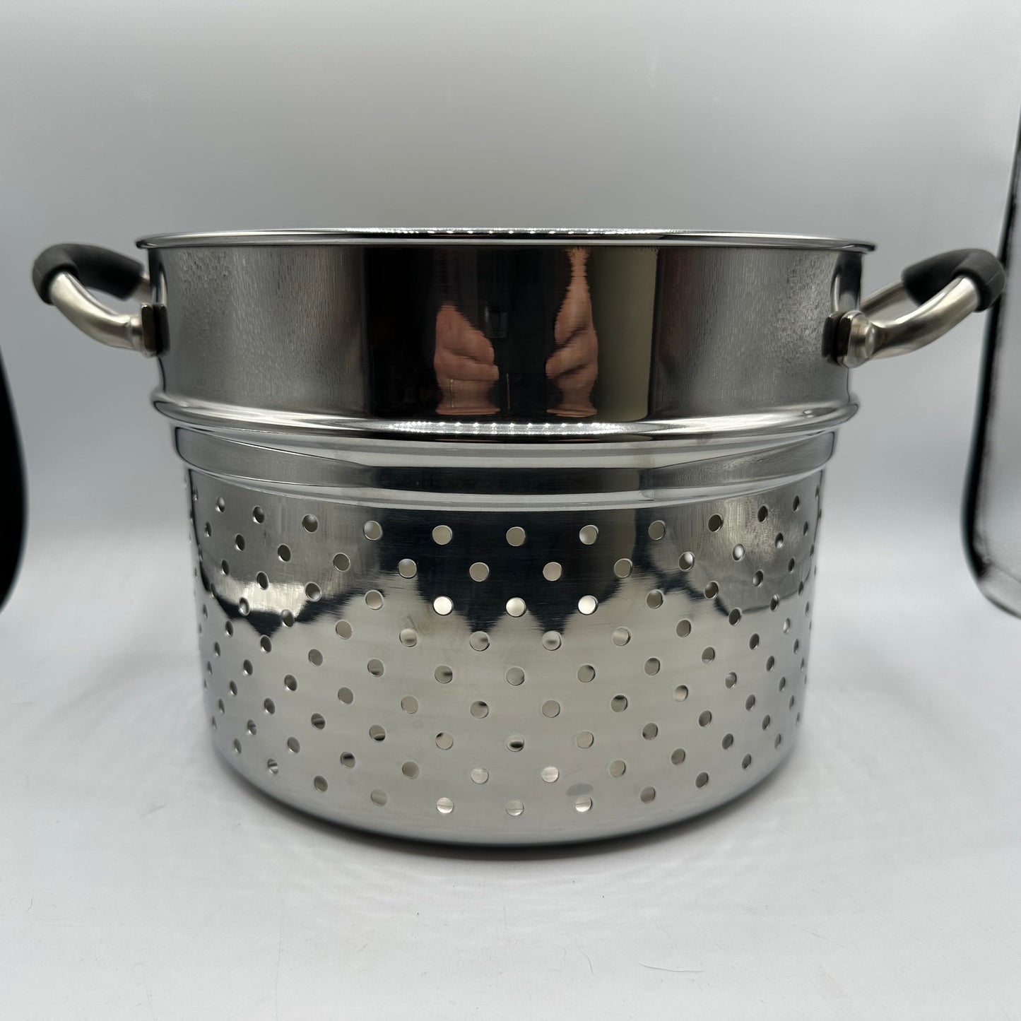 Kenmore Stainless Steel 8 Qt Stock Pot With Pasta Insert