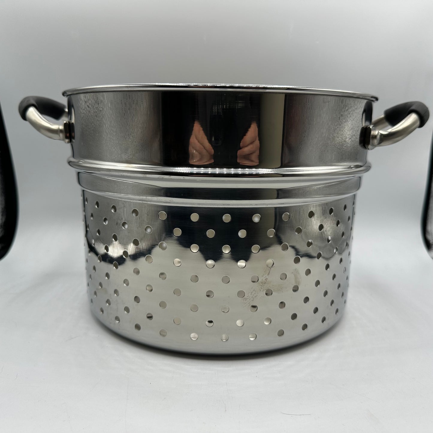 Kenmore Stainless Steel 8 Qt Stock Pot With Pasta Insert