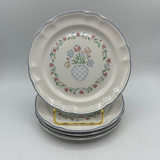 American Tapestry Salad Plates, Set of 4