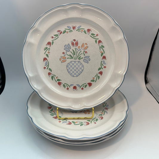 American Tapestry Dinner Plates, Set of 4