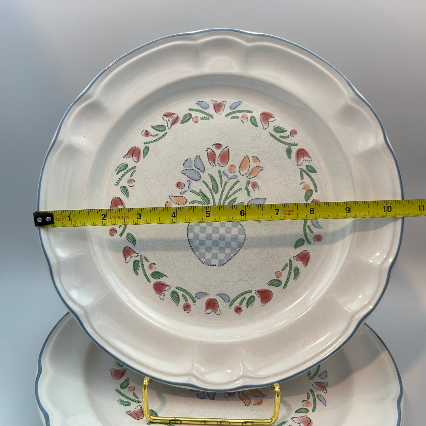 American Tapestry Dinner Plates, Set of 4