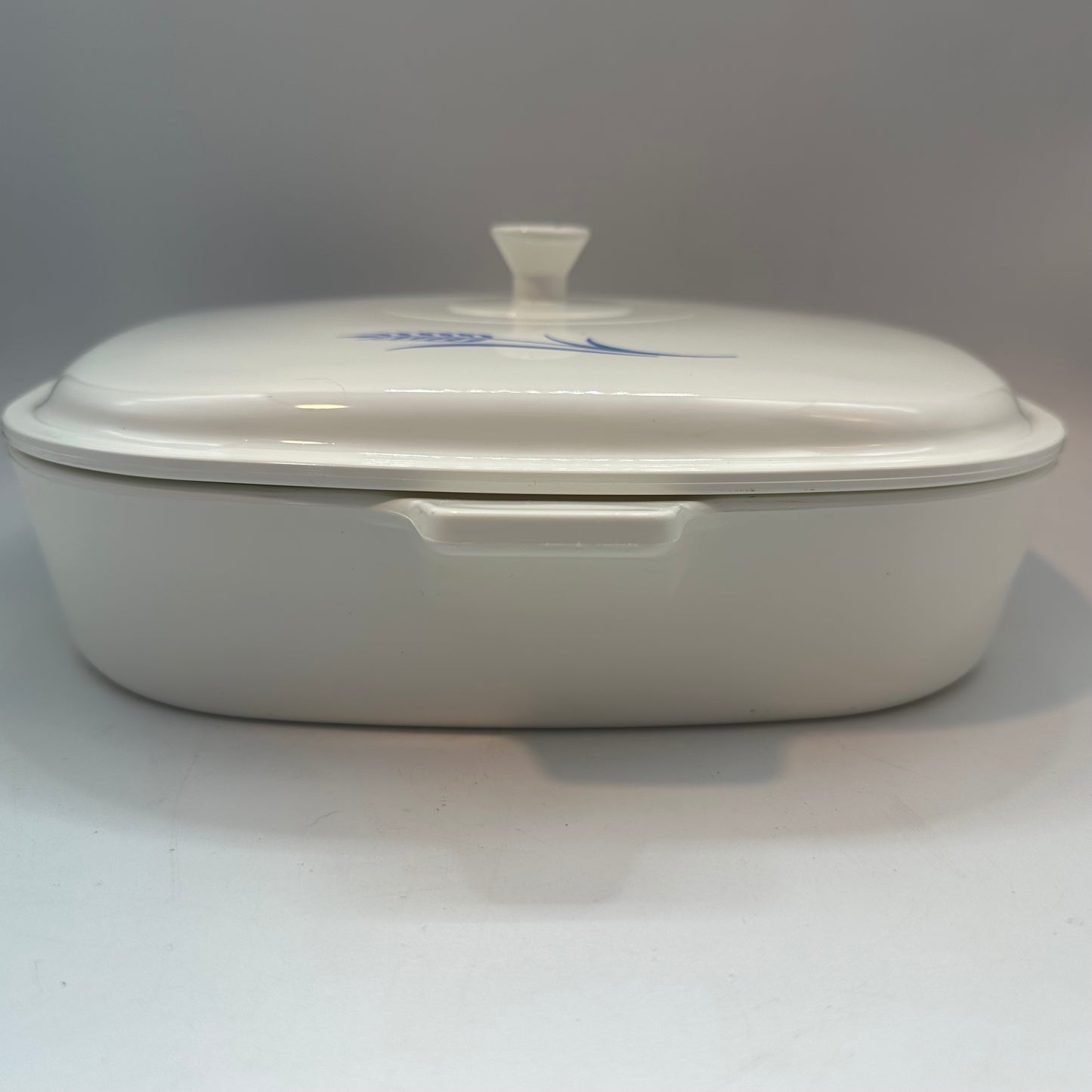 Corning Ware Blue Wheat Pyroceram 10" Casserole Dish