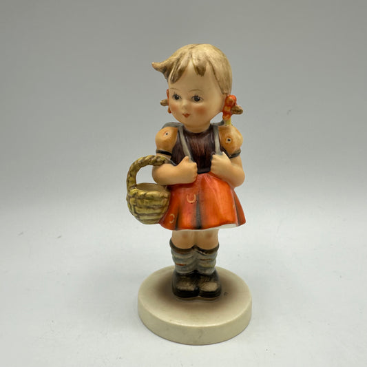 Goebel Hummel Figurine "School Girl" TMK-2 Full Bee