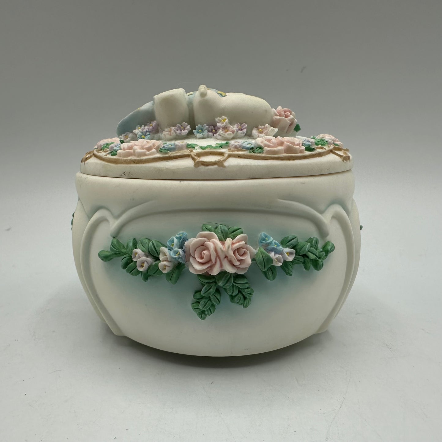 Hamilton Collection Dreamsicles Cuddle Up Trinket Music Box