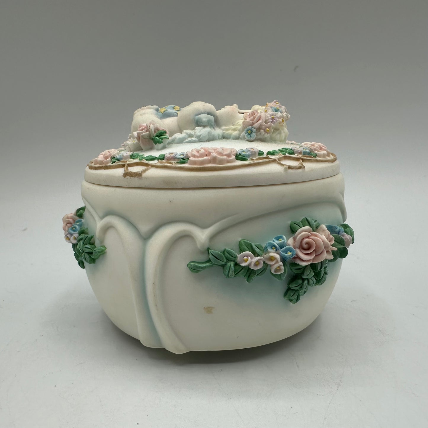 Hamilton Collection Dreamsicles Cuddle Up Trinket Music Box