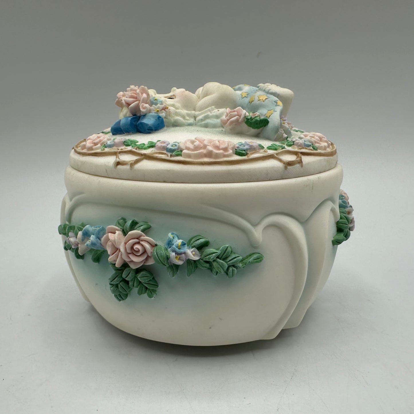 Hamilton Collection Dreamsicles Cuddle Up Trinket Music Box