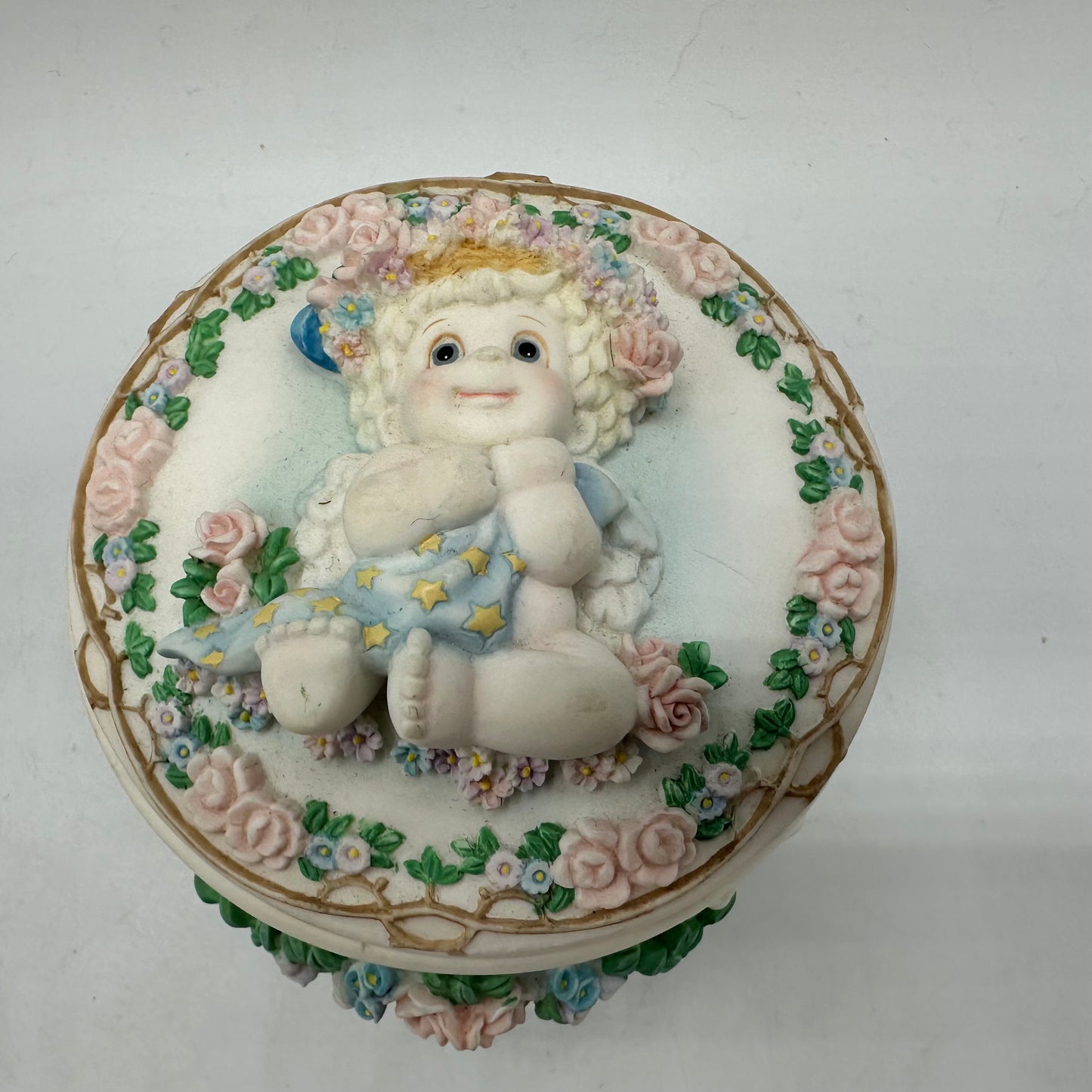 Hamilton Collection Dreamsicles Cuddle Up Trinket Music Box