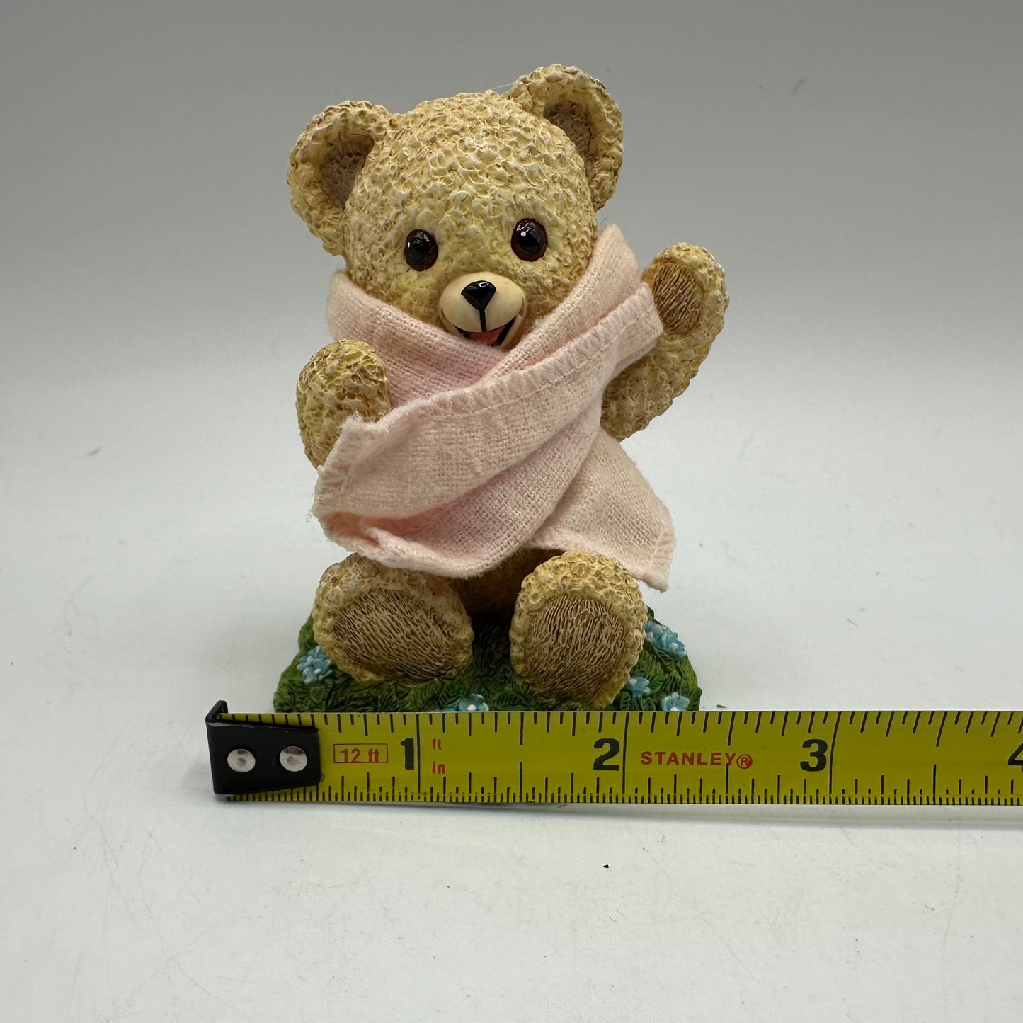 Hamilton Collection "Peek-a-Boo, Snuggle Loves You" Resin Bear Figurine 1998