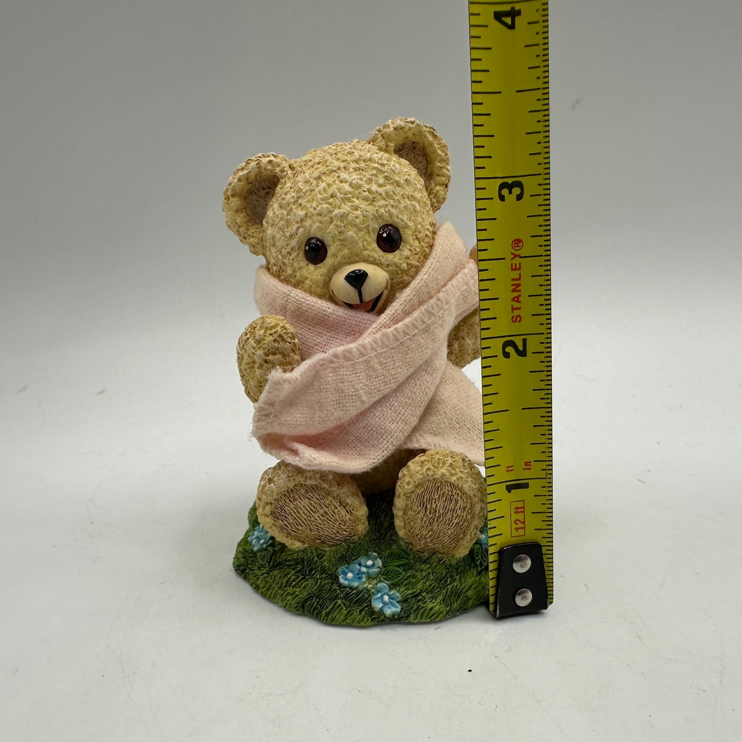 Hamilton Collection "Peek-a-Boo, Snuggle Loves You" Resin Bear Figurine 1998