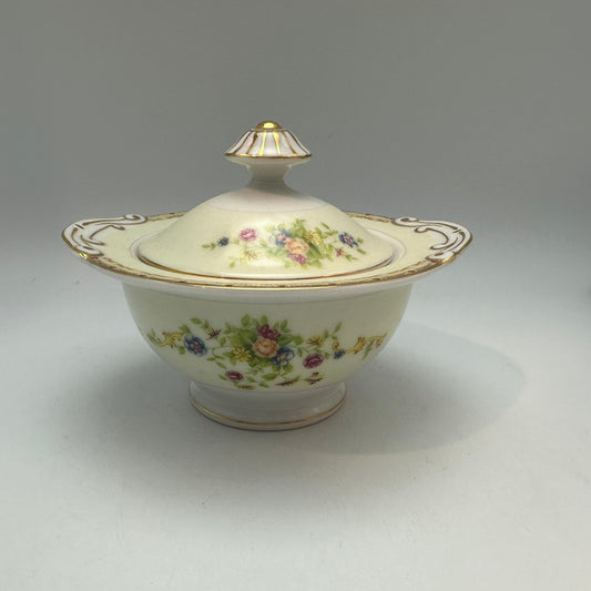 Yamaka China Sugar Bowl With Lid, YAM6 Pattern