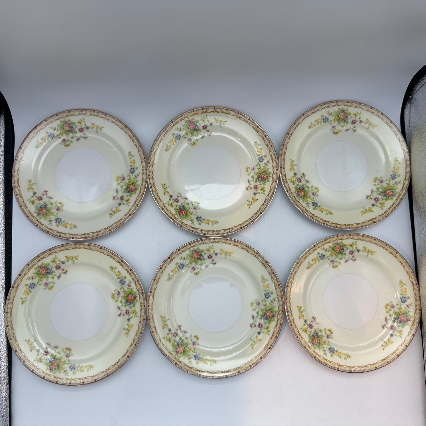 Yamaka China Bread and Butter Plate,Set of 6, YAM6 Pattern