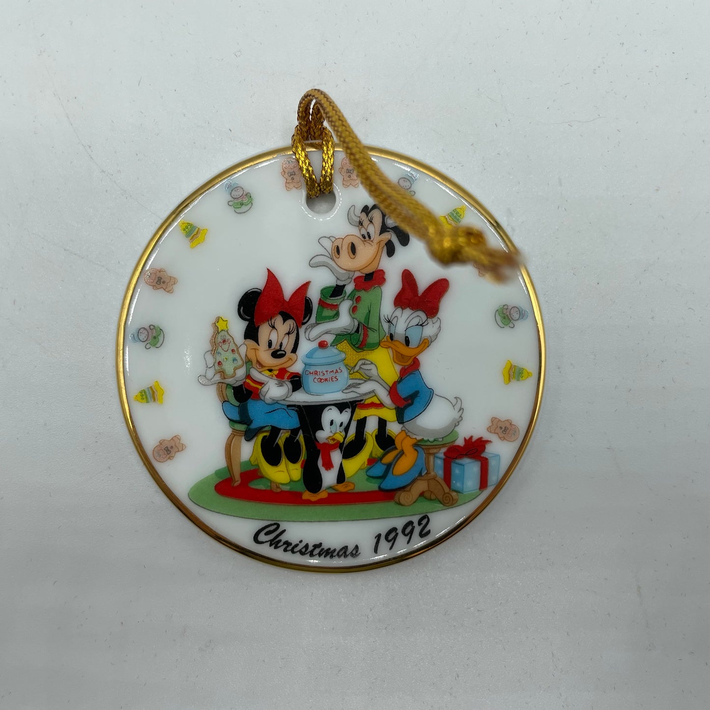 Disney/Grolier Ornaments, 1992 Christmas Cookies & 1993 Christmas Dreams