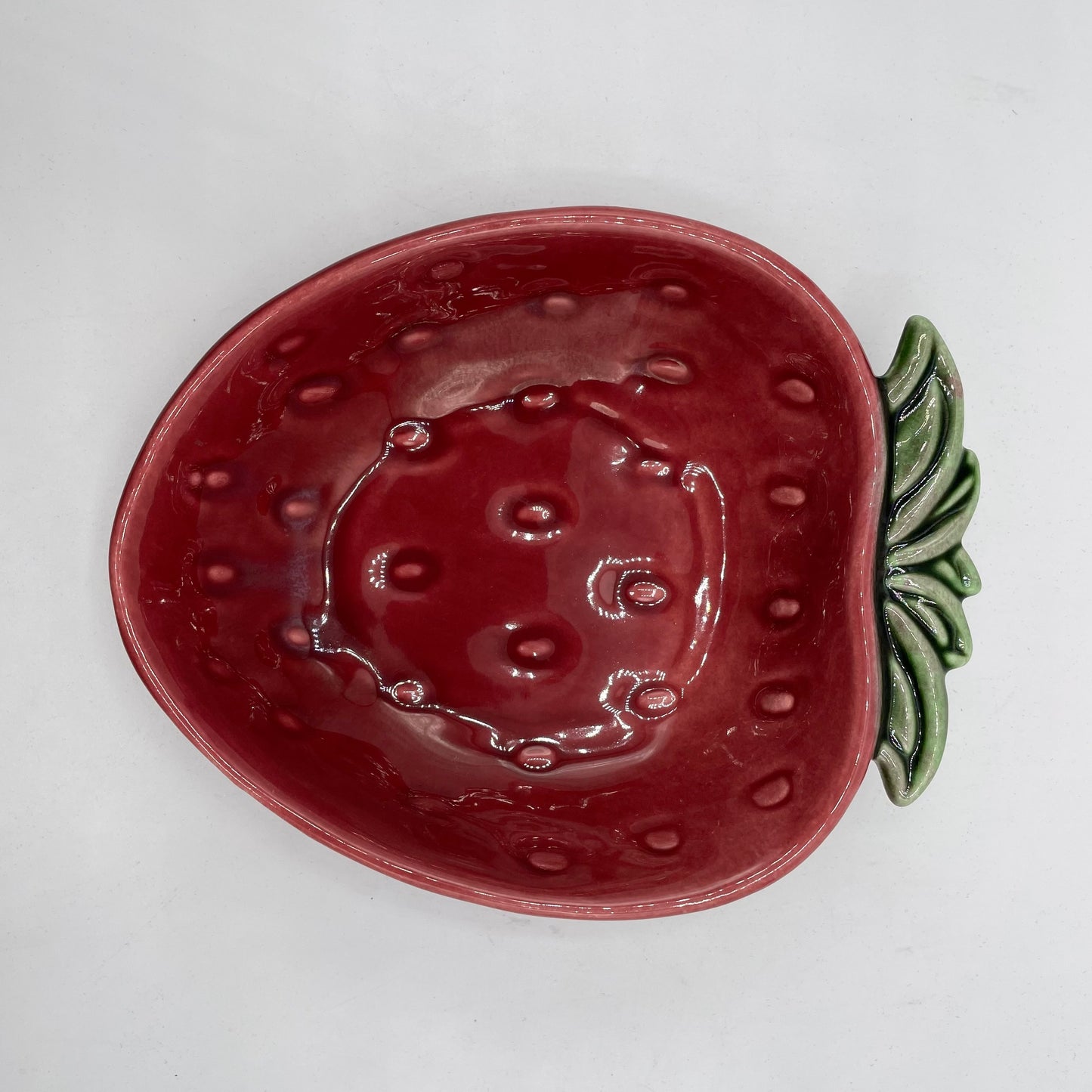 California Pottery Cemar Strawberry Bowl