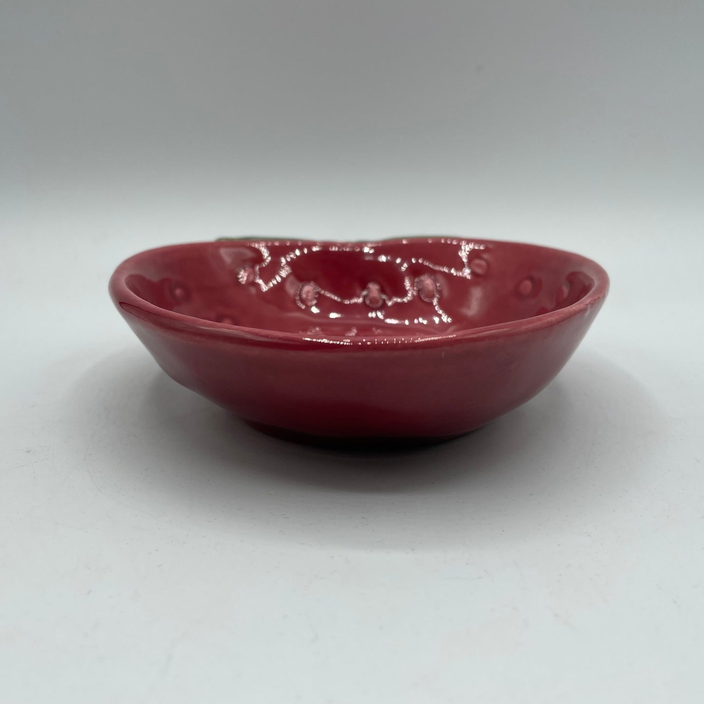 California Pottery Cemar Strawberry Bowl