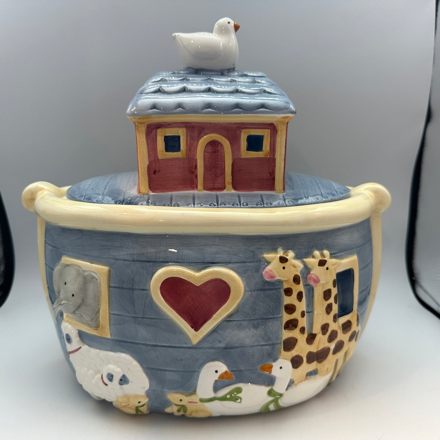 Noah's Ark Cookie Jar, Large, Certified Int'l Corp