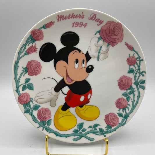 Grolier Mothers Day Collectors Plate, 1994, "Mother's Day Rose"