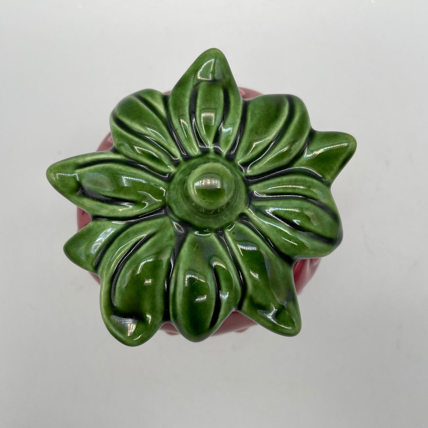California Pottery Cemar Strawberry Lidded Bowl