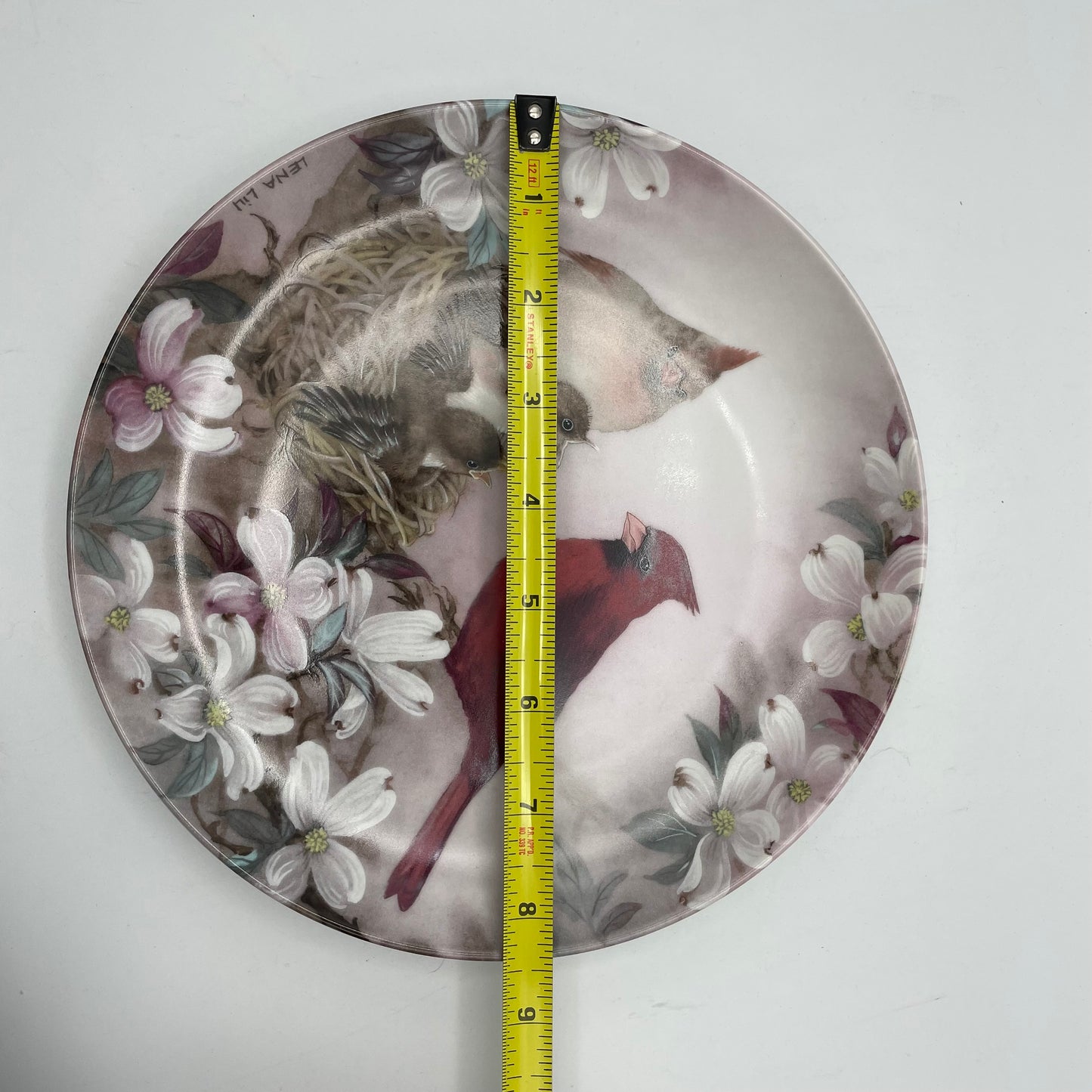 Morning Serenade Collectors Plate By Lena Liu, Nature's Poetry Series 1st Issue