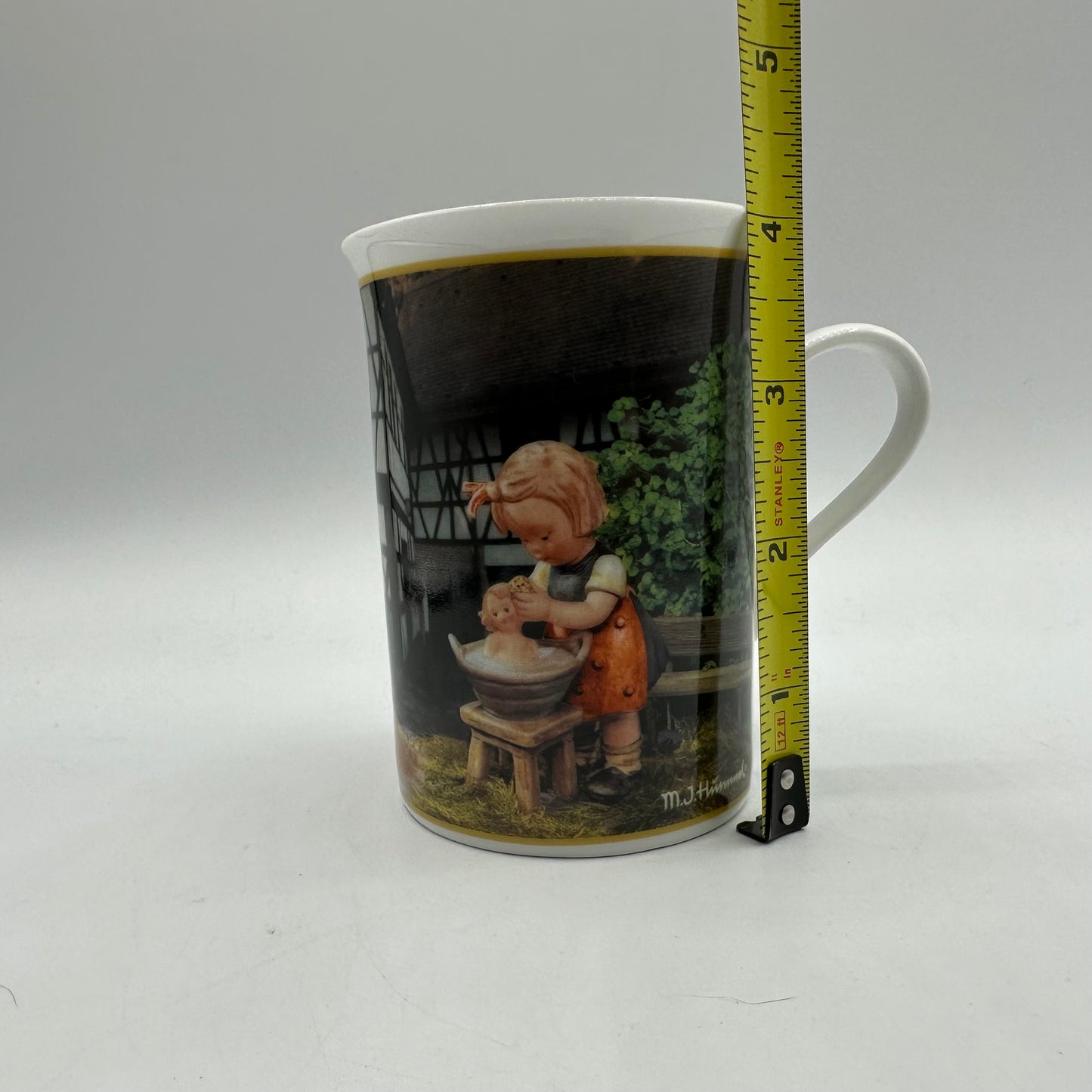 M.I. Hummel Porcelain Collector Mug "June-Doll Bath" Danbury Mint